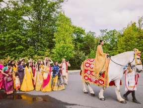 Baraat-Procession